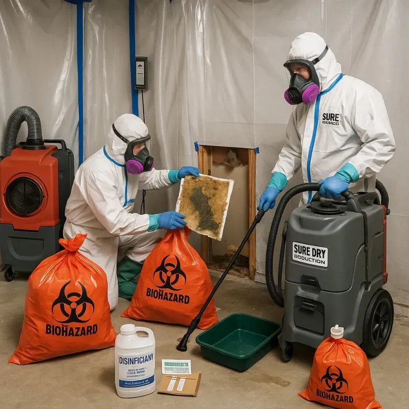 Contaminated Water Handling Protocols process in Colonial Beach, VA