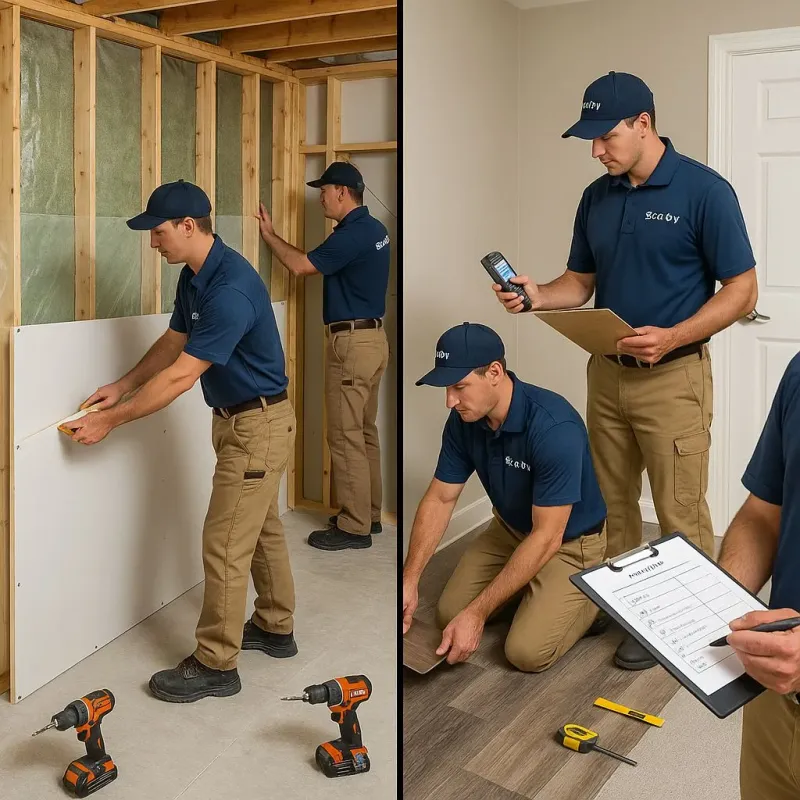 Repairs and Reconstruction process in Colonial Beach, VA